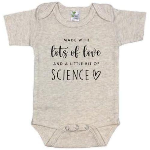 IVF Pregnancy Announcement - Made With Lots of Love and a Little Science