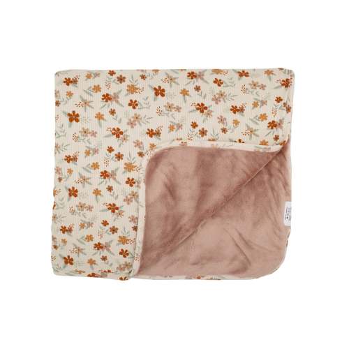 Autumn Floral Small Ribbed Toddler Blanket – Brave Little Ones