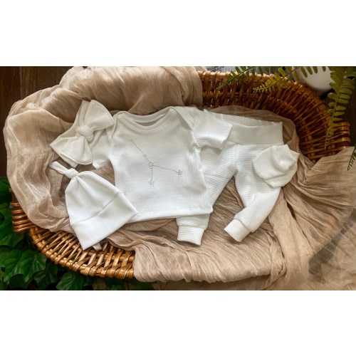 Newborn Hospital Outfit/Zodiac Sign Shirt/Constellation/Newborn Going Home Outfit/Baby Shower Gift/Newborn Announcement Outfit/Baby Clothing