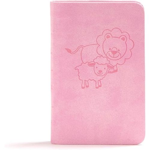 CSB Baby's New Testament with Psalms, Pink Imitation Leather, Red Letter, Presentation Page, Gift Box, Keepsake, Easy-to-Read Bible Serif Type Imitation Leather – January 1, 2018