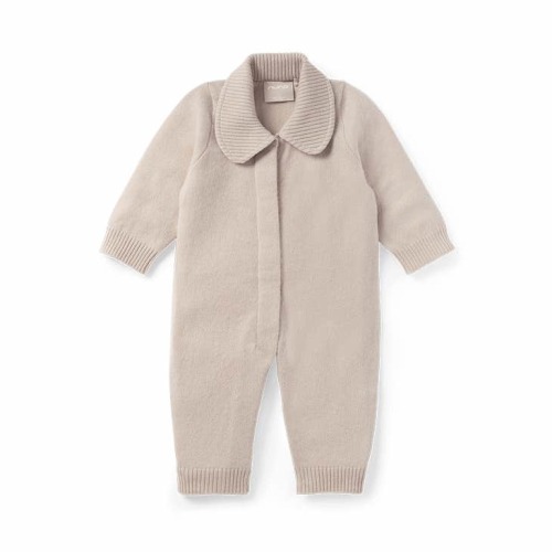 Cashmere Collared Onesie