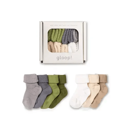 Socks 7-Pack | Size 0-3M