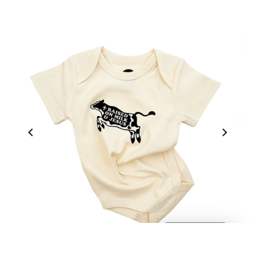 Raised on Milk & Jesus Cow Bodysuit – OUR HOUSE ABOVE
