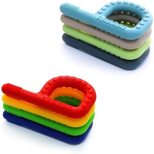 Silicone Teething Toys for Baby, 8pcs