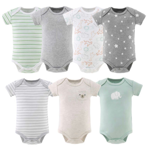 Neutral Safari 7-Pack Bodysuits