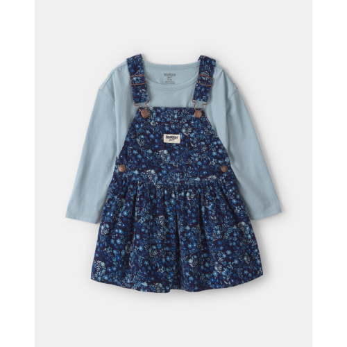 Oshkosh B'gosh Toddler Girl Skirtall and Top Outfit Set, 2-Piece, Sizes 2T - 5T