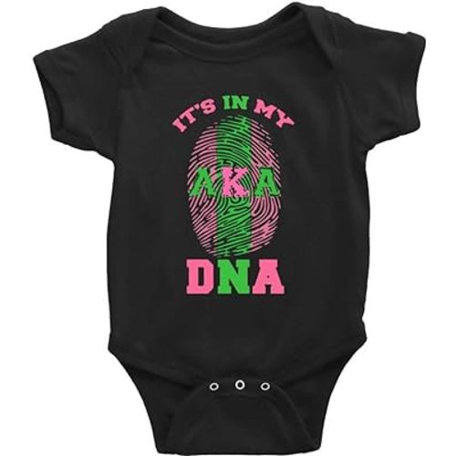 It'S In My DNA AKA Toddler Unisex Rompers Infant Baby Short Sleeve Playsuit
