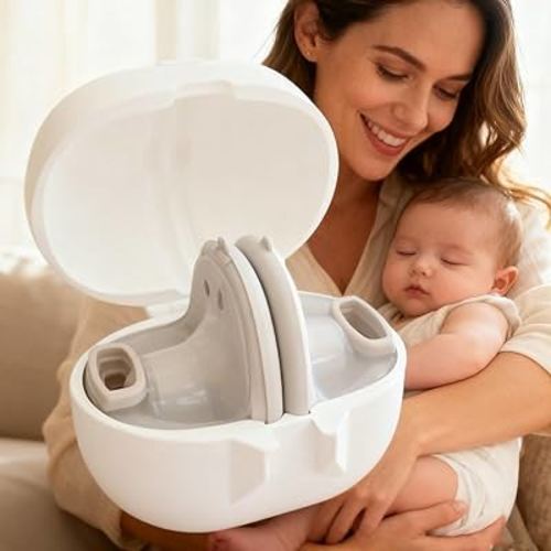 Breast Pump Case, for EUFY S1 Pro, E10, E20 - Hands Free Pump Carrying Case,Durable Storage Organizer for Eufy S1 Pro Breast Pump Accessories,Can DIY