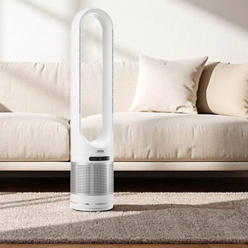 Stellweilan Tessberg Oscillating Tower Fan 8H Timer 15.4ft/s High Velocity with Remote Control | Wayfair