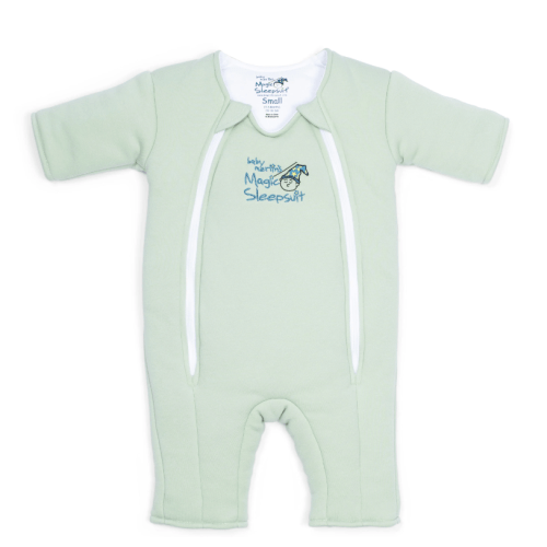Sage Green Baby Merlin’s Magic Sleepsuit – 100% Cotton Sleep Solution