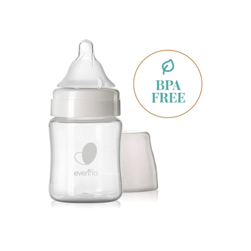 Evenflo Feeding Premium Proflo Venting Balance Plus Wide Neck Baby, Newborn and Infant Bottles - Developed by Pediatric Feeding Specialists - 5 Ounce (Pack of 6)