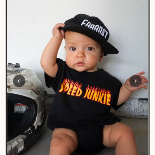 Speed Junkie Baby Romper