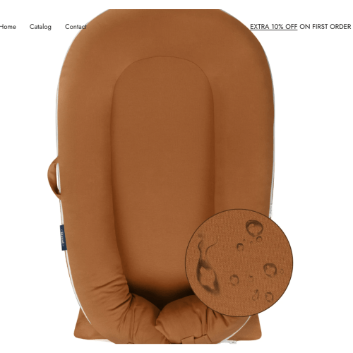 Dock-a-tot cover only in brown