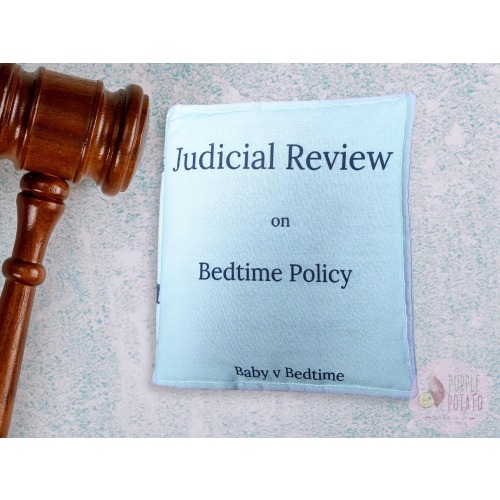 Law Book For Babies - Funny Lawyer Soft Baby Book - Funny Baby Book - Funny Baby Christmas Gift - Funny Baby Shower Gift - Gift for Lawyers