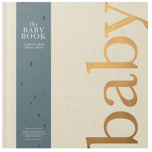 The Baby Memory Book: Beautiful Modern Baby Book and Scrapbook for Baby's First Years to Track Special Moments, Milestones and Growth from Pregnancy to First 5 Years