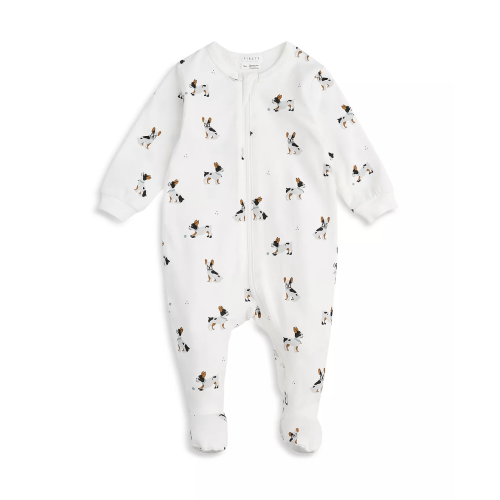 French Bulldogs On Off-White Sleeper