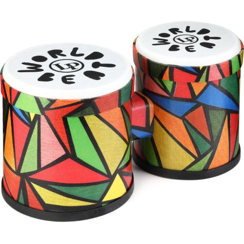 Latin Percussion World Beat Bongos - Multicolor