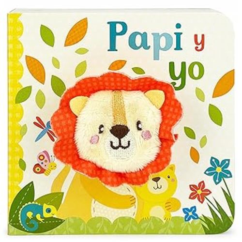 Daddy And Me / Papi y Yo Spanish Language Children's Finger Puppet Board Book, Ages 1-4 (en español) (Spanish Edition)