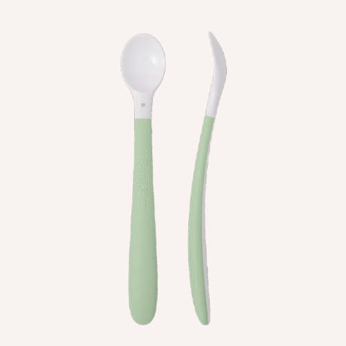 Feeding Spoon (2 pack) - Powder green