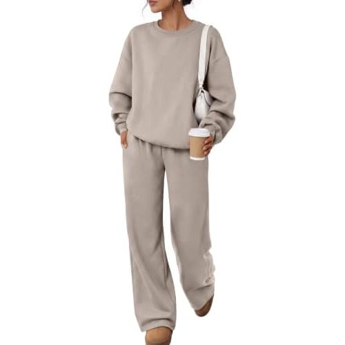 Trendy Queen Womens 2 Piece Sweatsuit Fall Sweat Outfits Lounge Sets 2026