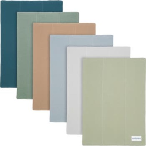 Cotton Burp Cloths - Pack of 6