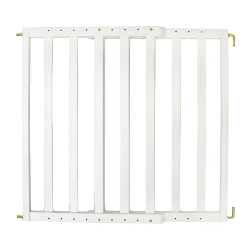 Toddleroo by North States LuxeCraft Wooden Baby Gate, White