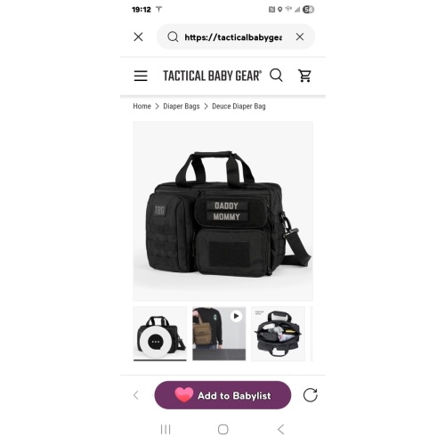 Durable Deuce Tactical Diaper Bag with Changing Mat - Lifetime Warranty – Tactical Baby Gear