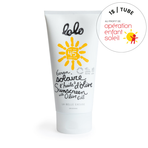 Écran solaire Lolo à l'huile d'olive - Produit pour bébé - Lolo