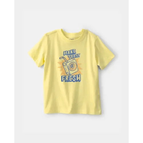 Toddler Juicebox Graphic Tee - Yellow | Carter's