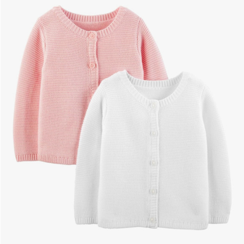 Simple Joys by Carter's Baby 2-Pack Neutral Knit Cardigan Sweaters