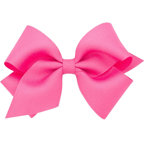 Wee Ones Mini Hot Pink Bow - Bibs and Kids Boutique