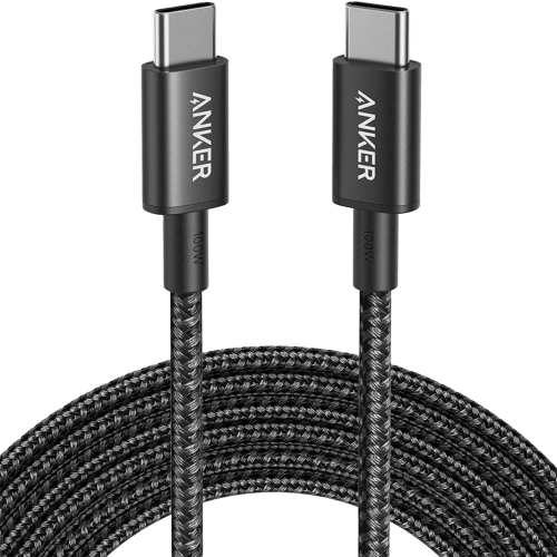New Nylon USB-C to USB-C 100W Cable (10 ft)