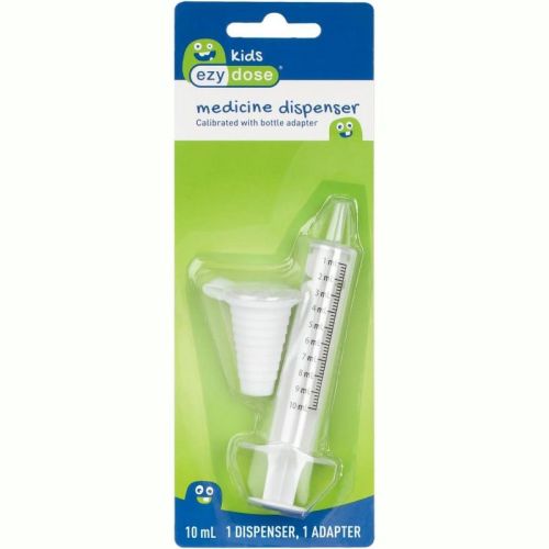 Ezy Dose Dosage Korc Oral Syringe 10 mL for Liquid Measurement and Easy Medication Use, 1 Each
