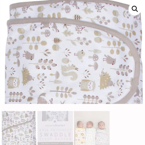 Miracle Blanket Swaddle, Swaddle Wrap, Swaddle Blanket, Sleep Sack, Wearable Blanket All-In-One