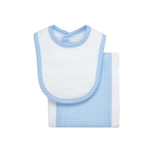 Airplane Drooler Bib & Burp Set