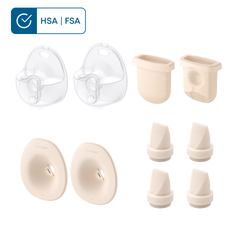 eufy Breast Pump Accessories Bundle (24 mm Flange)