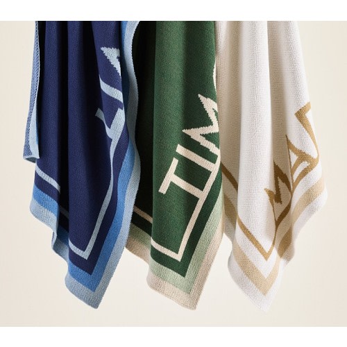 Multi Border Personalized Baby Blanket