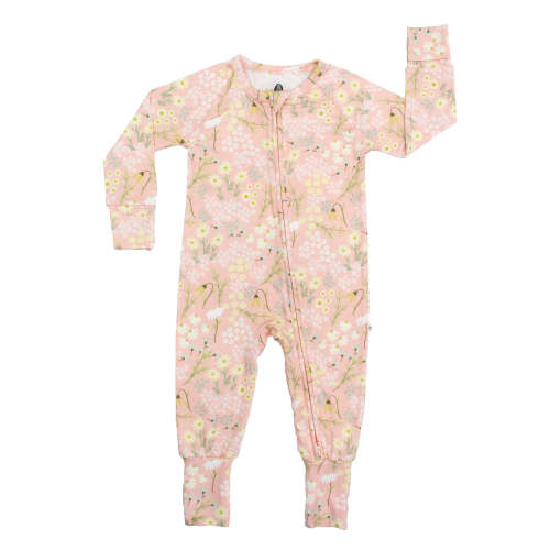 Spring Meadow Bamboo Convertible Footie Romper