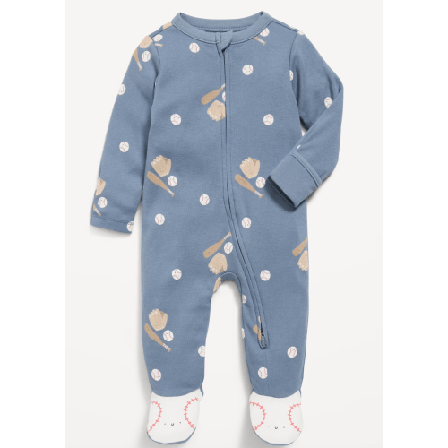 2-Way-Zip Sleep & Play Footed One-Piece for Baby