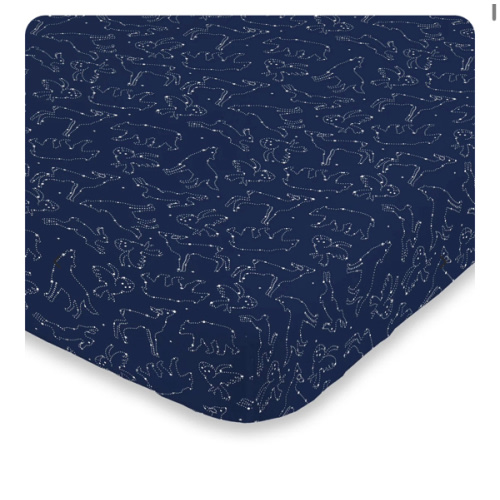 NoJo Super Soft Navy and White Cosmic Constellations Nursery Mini Crib – NoJo Baby & kids