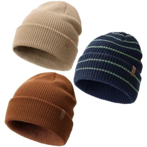 FURTALK Toddler Baby Boys Girls Beanies Kids Winter Hats Children Knit Caps
