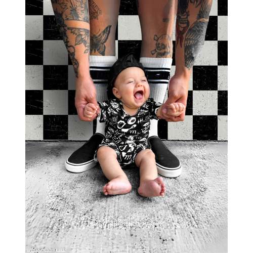 Bummie Two Piece Set in Cool Kid [Midnight Edition]