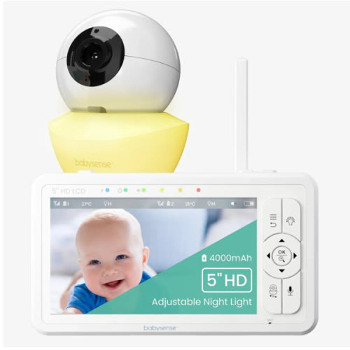 Babysense HD S2: Video Baby Monitor, One Camera, Non wifi, Night Light