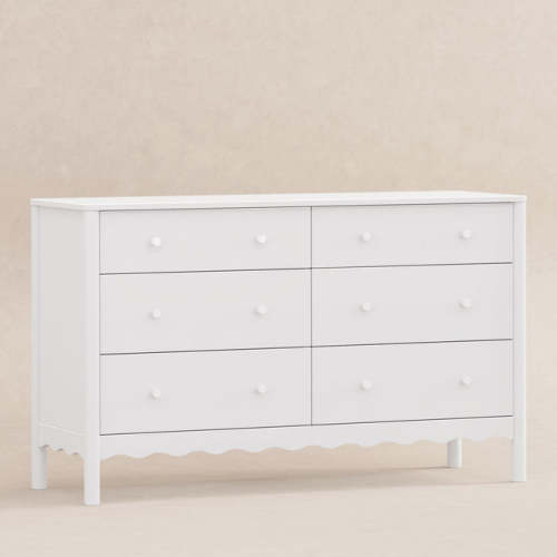 6-Drawer Wide Assembled Dresser (56")