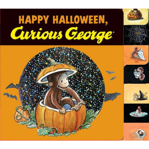 Happy Halloween, Curious George Tabbed