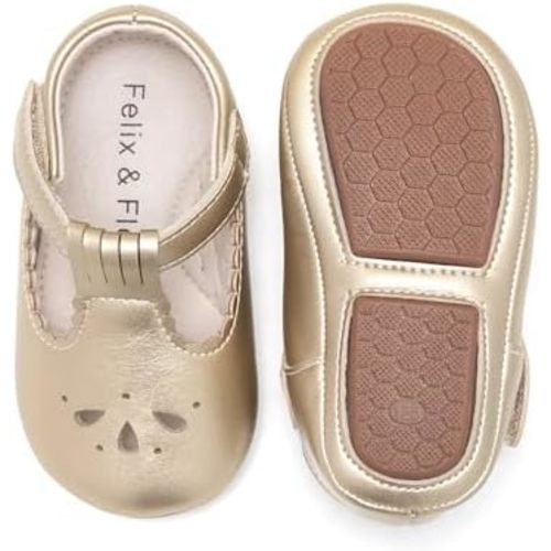 Soft Sole Baby Shoes - Infant Baby Walking Shoes Moccasins Rubber Sole Crib Shoes