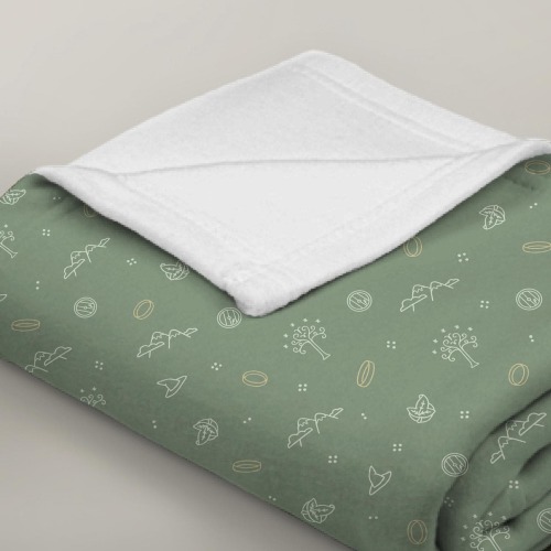 Adventures of the Fellowship, Soft Fleece Baby Blanket