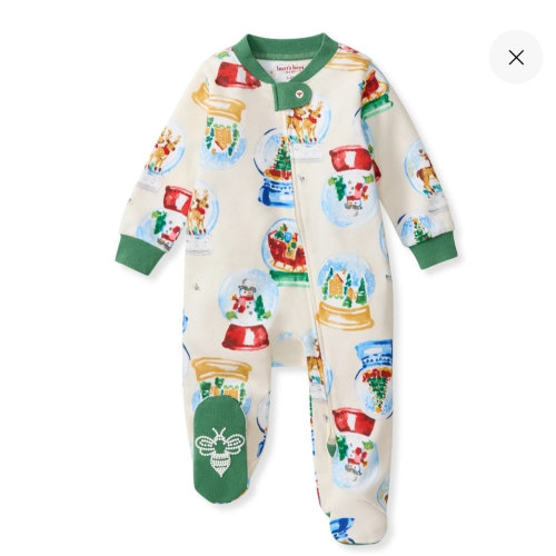 Snowglobes Organic Cotton Sleep & Play