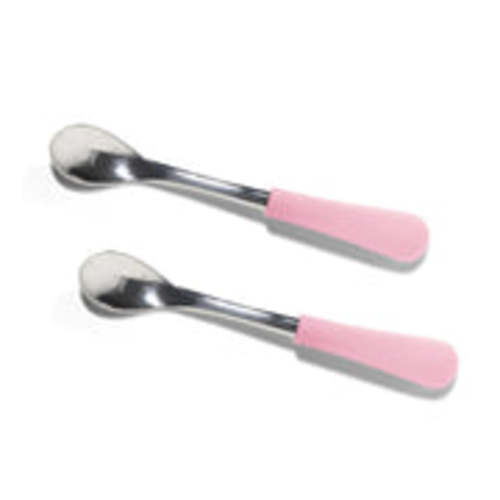 Avanchy | Stainless Steel Infant Spoons - BLW Baby Self Feeding Spoon