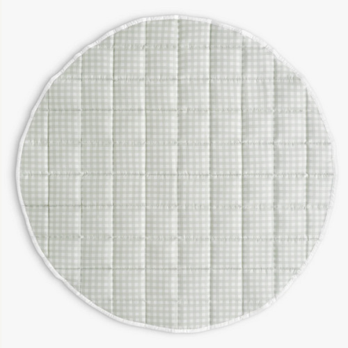 Picnic Gingham Play Mat - Green